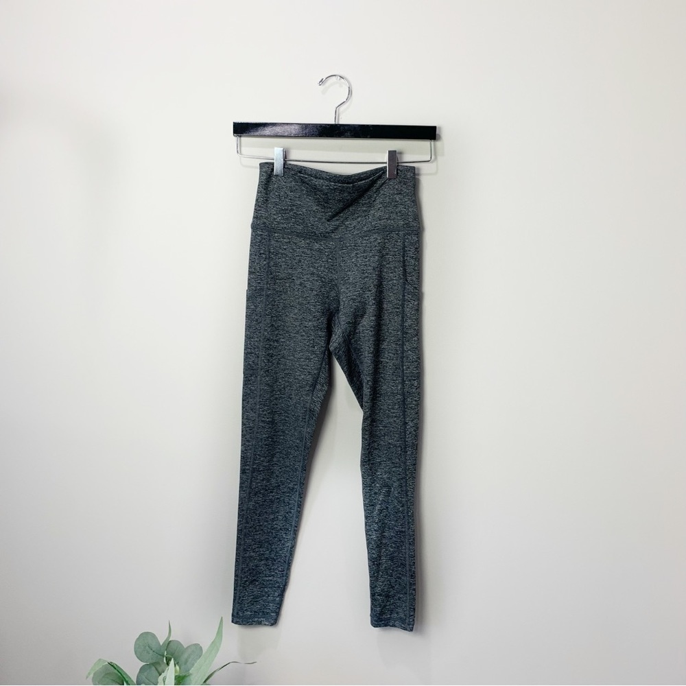 [Aerie] Women's Chill Play Move Heather Gray High Rise Athletic Leggings